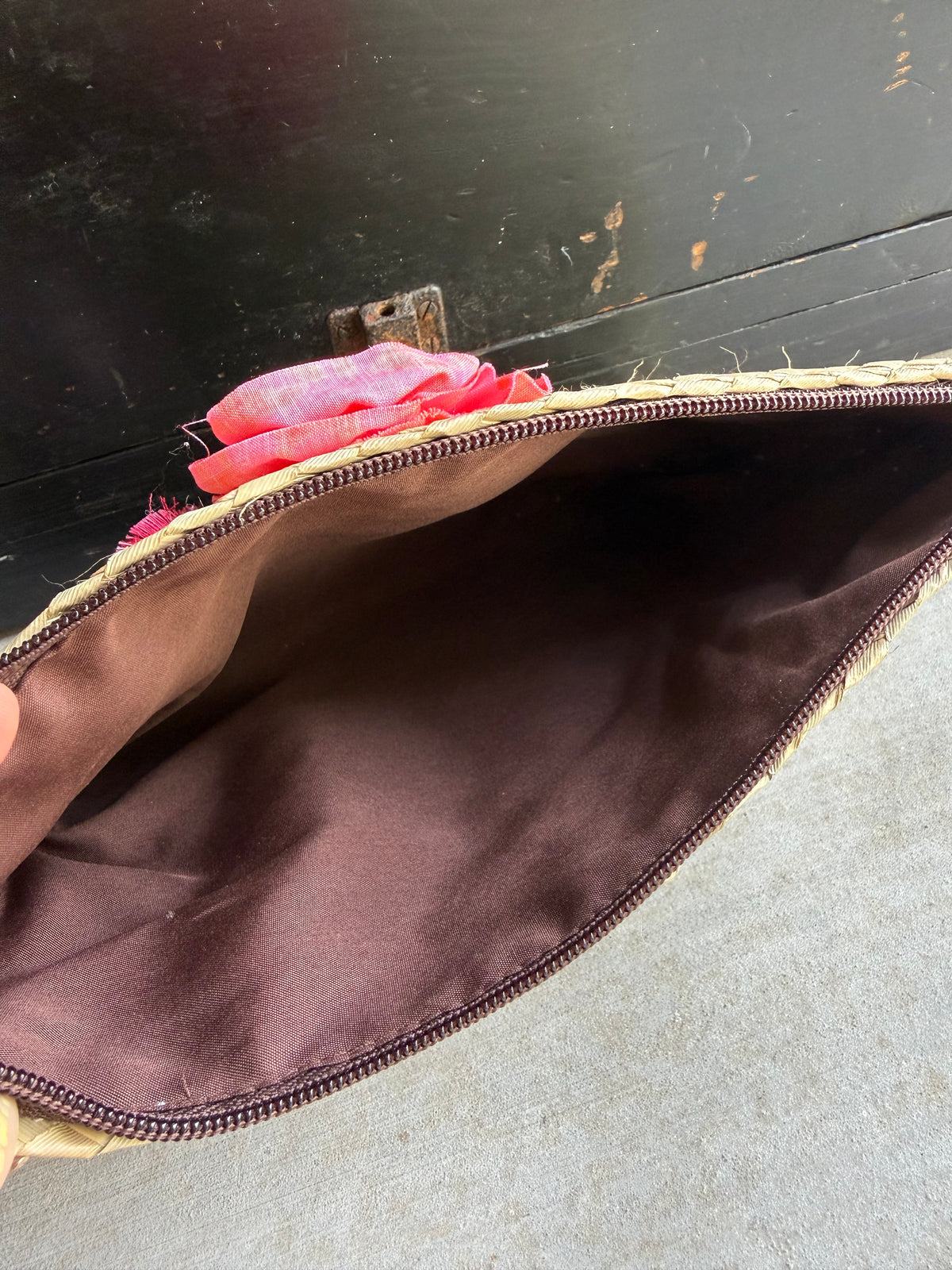 Lauhala Pua ‘Eke Pouch Medium - Pink