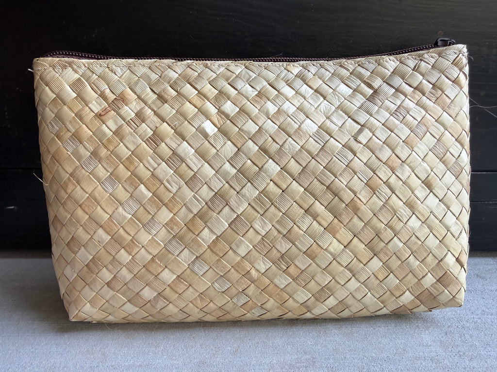 Lauhala Pua ‘Eke Pouch Small - Green