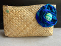 Lauhala Pua ‘Eke Pouch Small - Dark Blue
