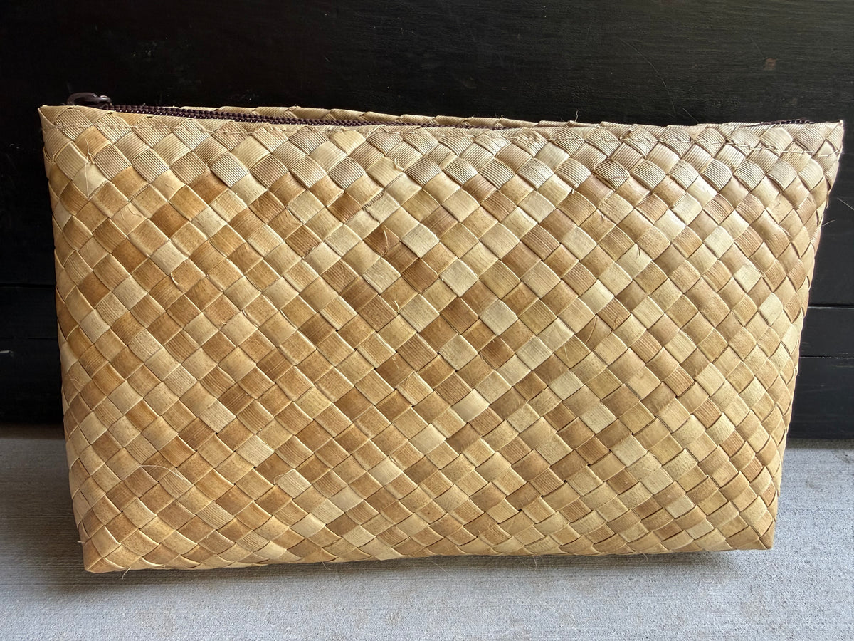 Lauhala Pua ‘Eke Pouch Small - Pink