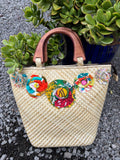 Lauhala Pua ‘Eke Tote Handbag - Spring
