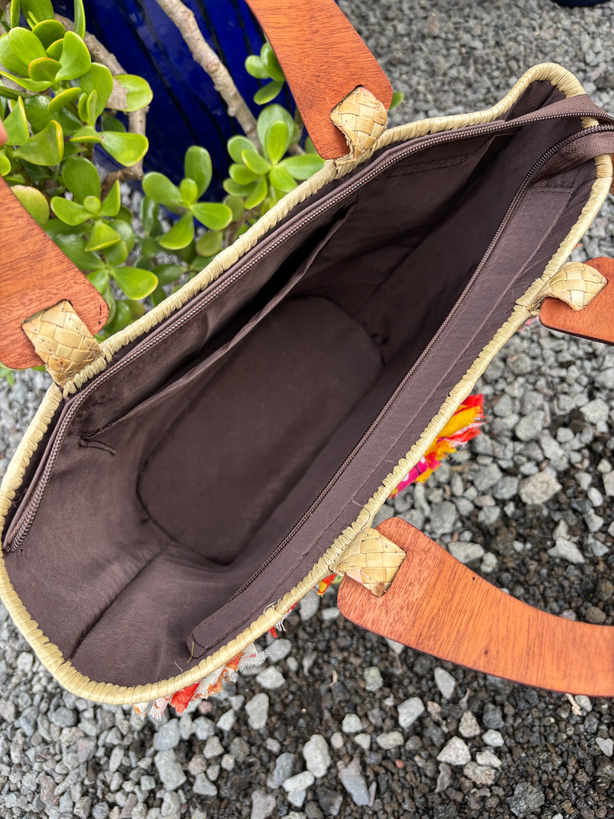 Lauhala Pua ‘Eke Tote Handbag - Summer