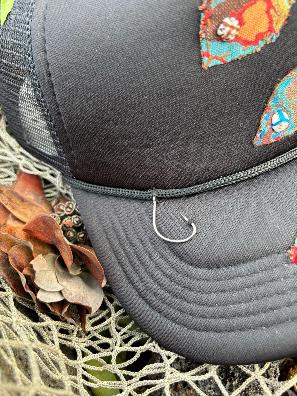 Fish Trucker Hat - Red