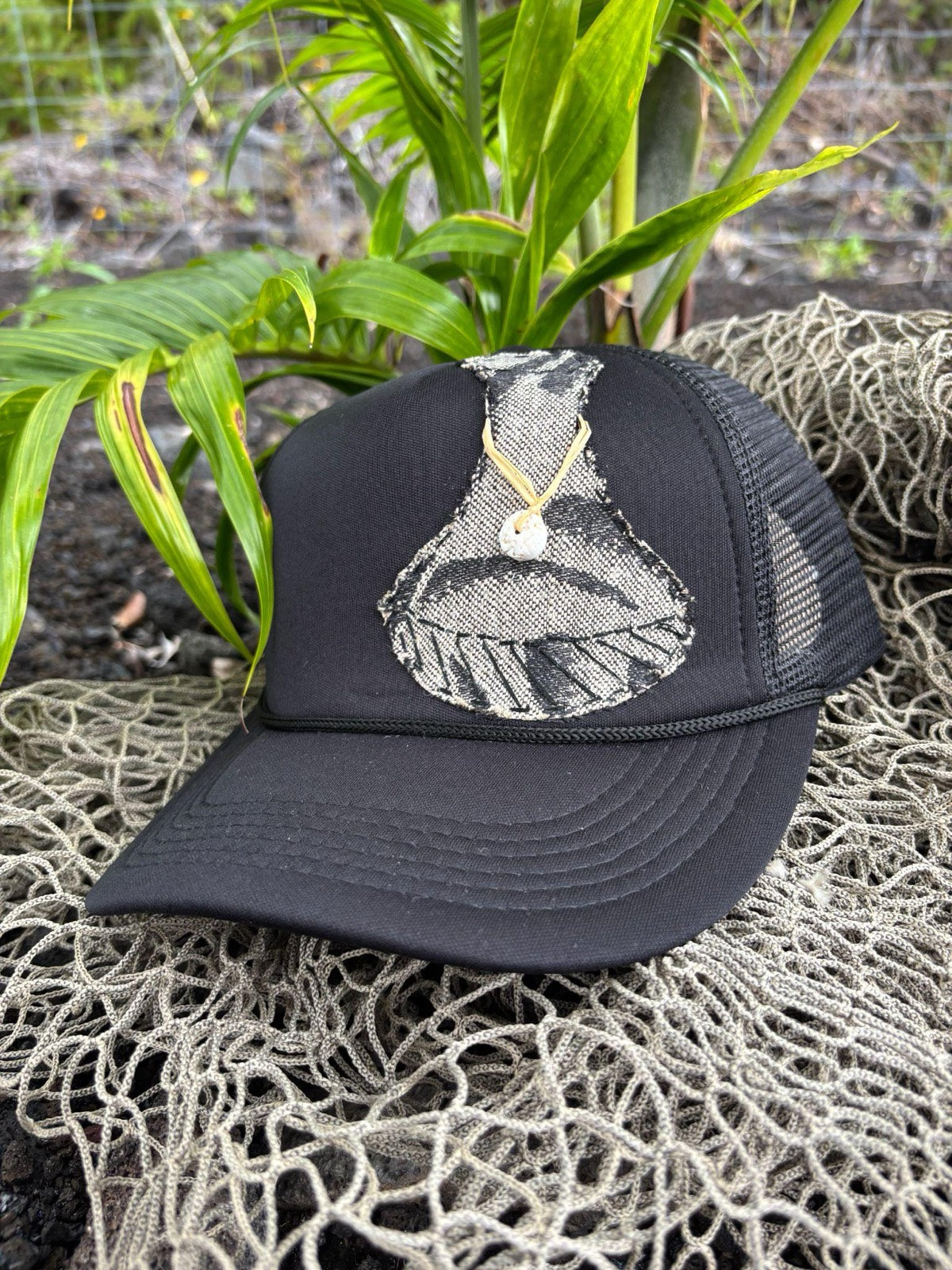Poi Pounder Trucker Hat - Charcoal