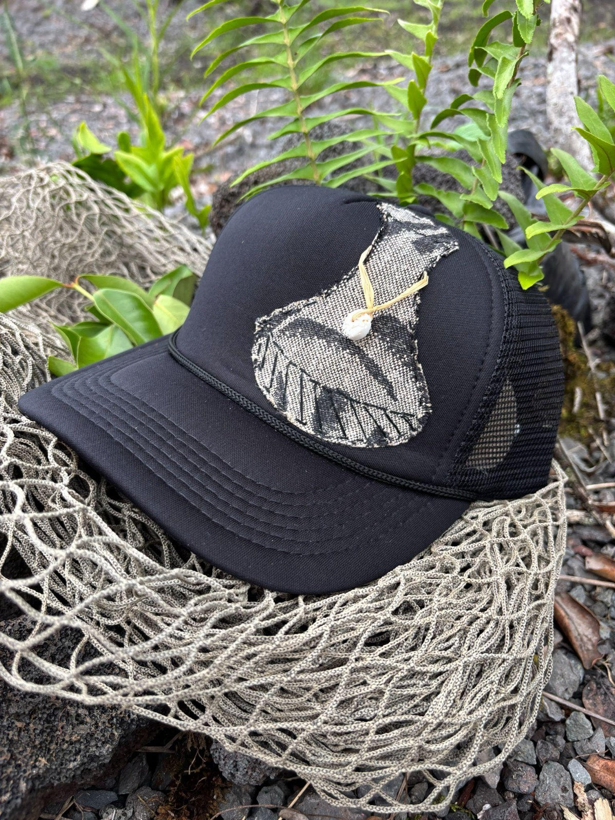 Poi Pounder Trucker Hat - Charcoal